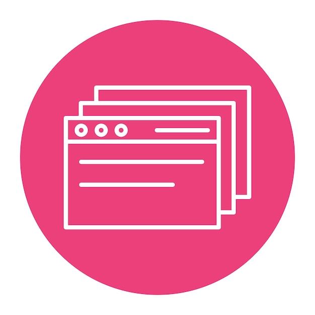 El icono del vector de la plantilla de la aplicación se puede usar para el conjunto de iconos sin código