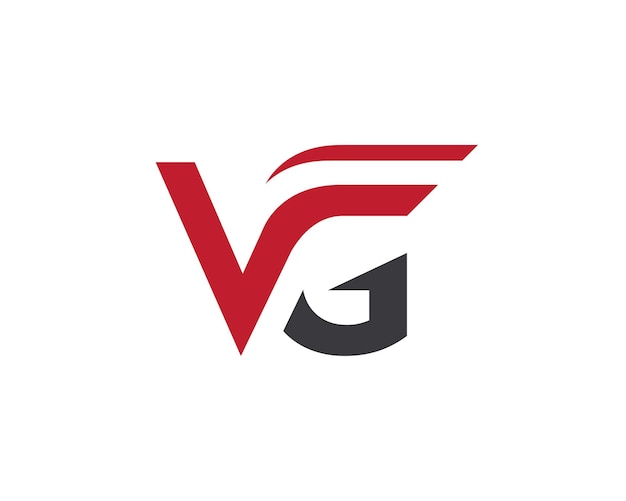 Icono de vector de la plantilla de logotipo comercial de la letra V