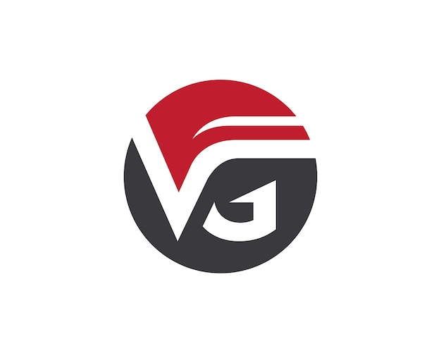 Icono de vector de la plantilla de logotipo comercial de la letra V