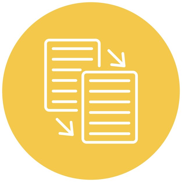 El icono del vector de portabilidad de datos se puede utilizar para el conjunto de iconos de cumplimiento y regulación