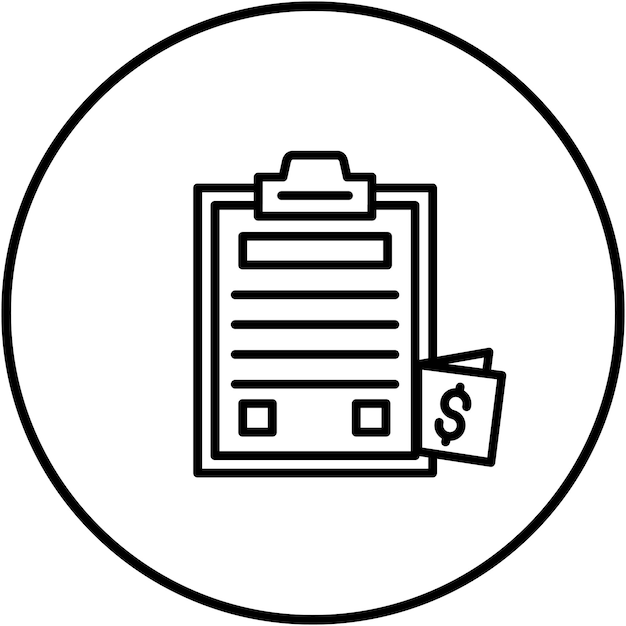 El icono del vector del portapapeles corrupto se puede usar para el conjunto de iconos de corrupción