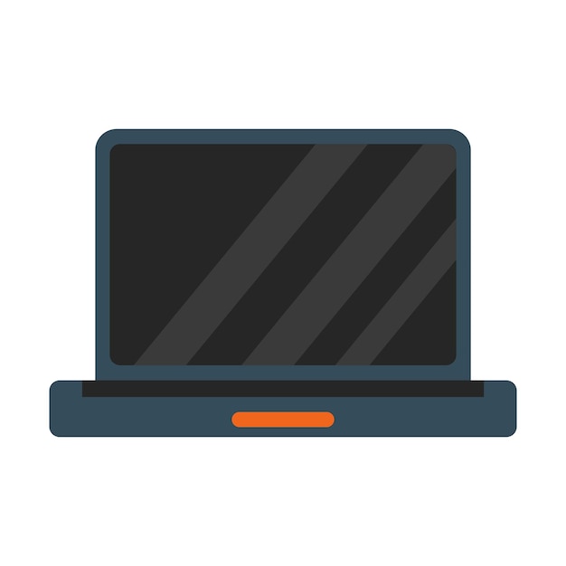 Icono de vector de portátil
