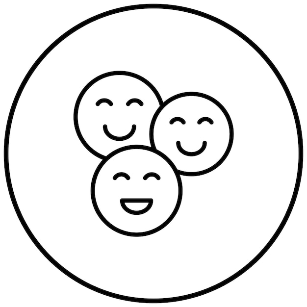 El icono del vector de positividad se puede utilizar para el conjunto de iconos de valores básicos