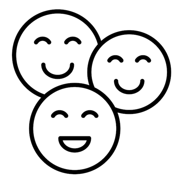 El icono del vector de positividad se puede utilizar para el conjunto de iconos de valores básicos