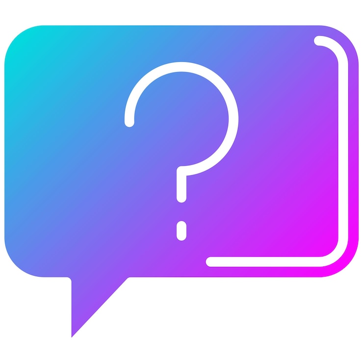 Vector el icono del vector de preguntas se puede utilizar para el conjunto de iconos de contacto con nosotros