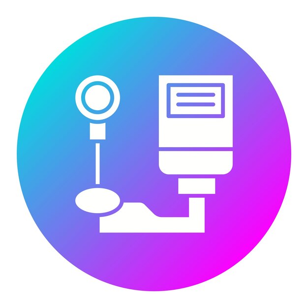 El icono del vector de la presión arterial se puede utilizar para el conjunto de iconos de control de salud