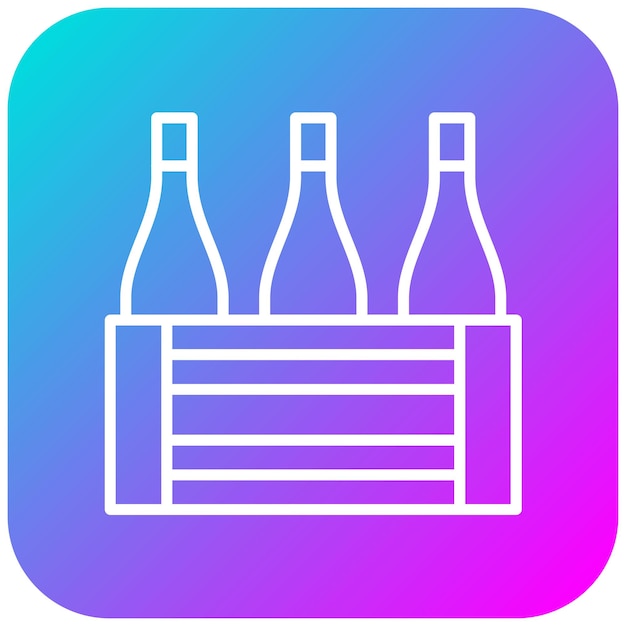 El icono del vector de producción por lotes se puede utilizar para el conjunto de iconos de producción en masa