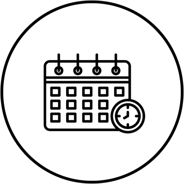 El icono del vector de programación se puede utilizar para el conjunto de iconos de contacto con nosotros