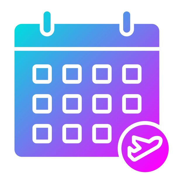 El icono del vector de programación se puede utilizar para el conjunto de iconos de inmigración