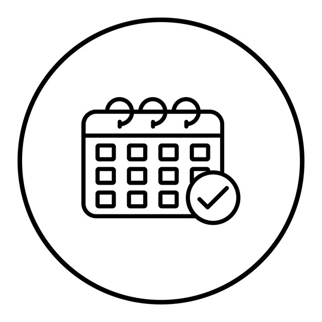 El icono del vector de programación se puede utilizar para el conjunto de iconos de trabajo desde el hogar