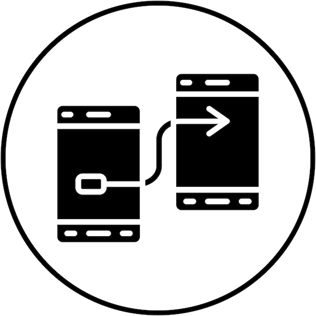 El icono del vector de prototipo se puede utilizar para el conjunto de iconos de la experiencia del usuario