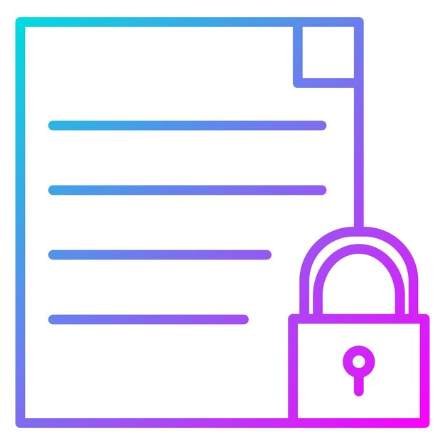 El icono de vector de proyecto confidencial se puede utilizar para el conjunto de iconos de gestión de crisis