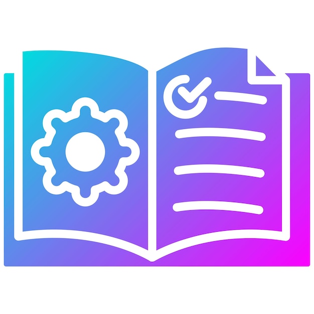 El icono del vector de prueba manual puede utilizarse para el conjunto de iconos de garantía de calidad