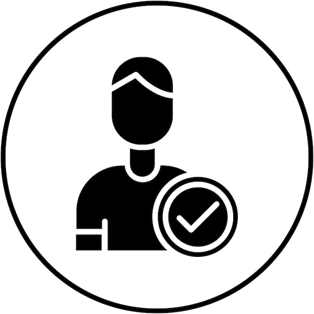 El icono del vector de prueba de seguridad se puede utilizar para el conjunto de iconos de garantía de calidad