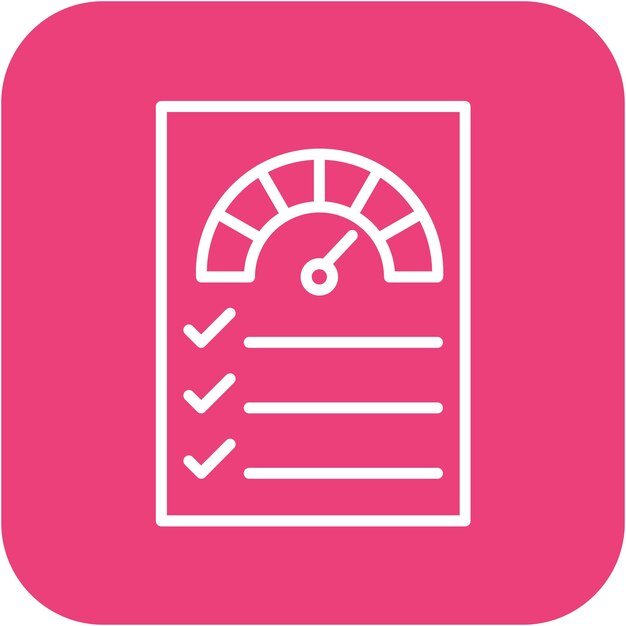 El icono del vector de puntuación de crédito se puede utilizar para el conjunto de iconos de préstamo