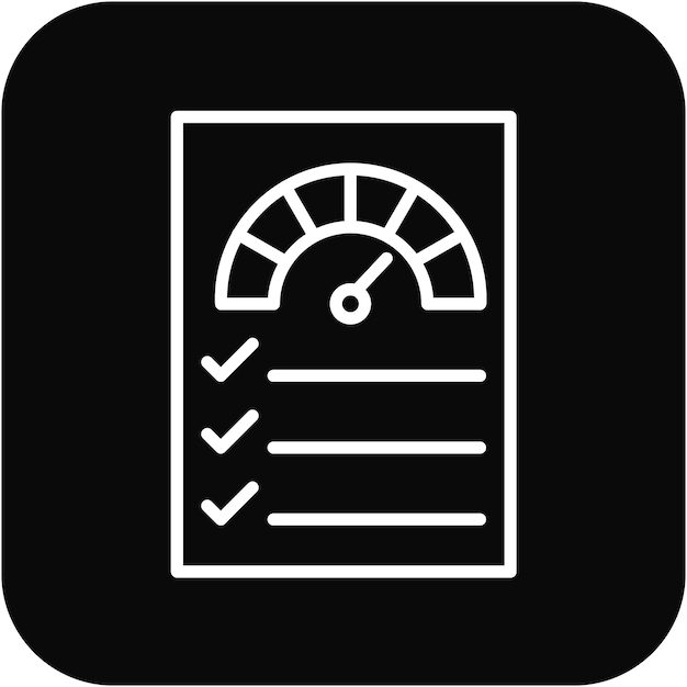El icono del vector de puntuación de crédito se puede utilizar para el conjunto de iconos de préstamo