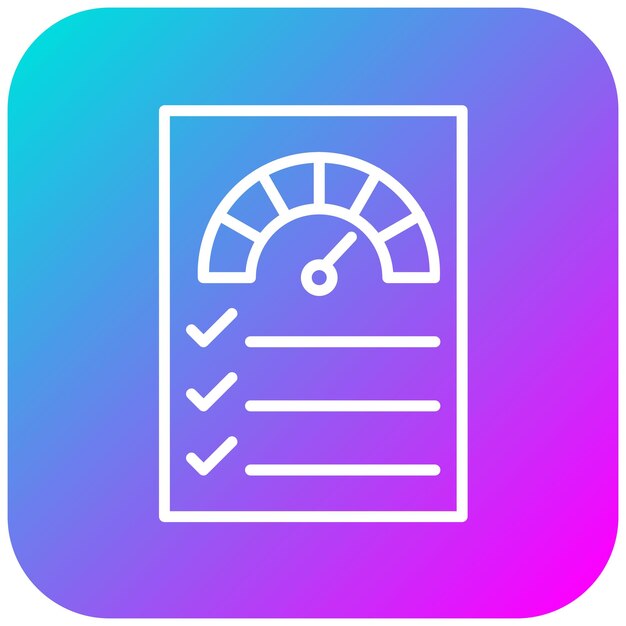 El icono del vector de puntuación de crédito se puede utilizar para el conjunto de iconos de préstamo