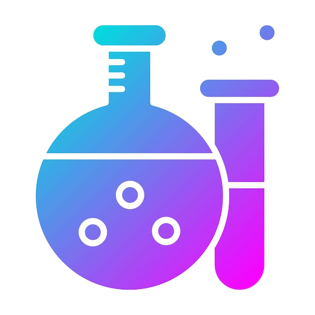 El icono del vector químico se puede utilizar para el conjunto de iconos de la industria de la gasolina