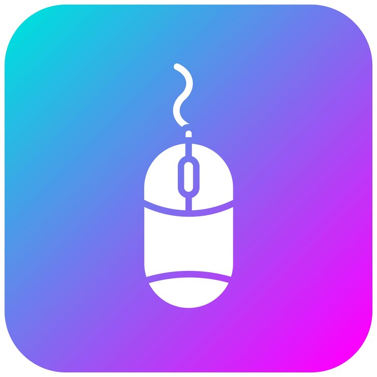 Vector el icono del vector del ratón se puede utilizar para el conjunto de iconos de comunicaciones
