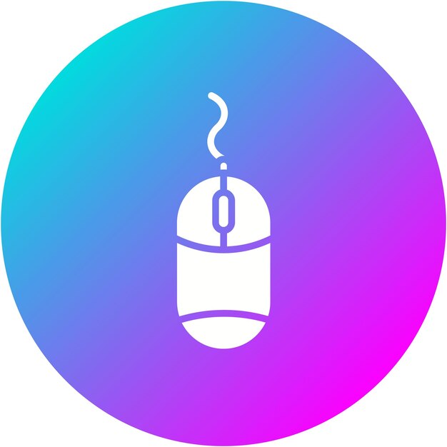 El icono del vector del ratón se puede utilizar para el conjunto de iconos de comunicaciones