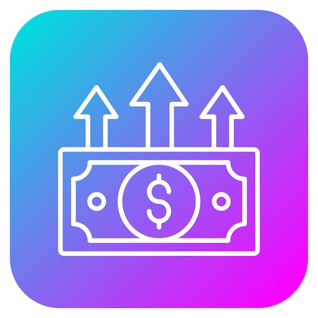 El icono del vector de recaudación de fondos se puede usar para el conjunto de iconos de donaciones