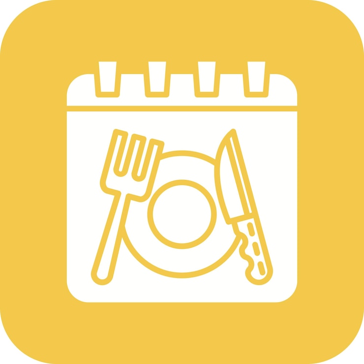 Vector el icono del vector de recordatorio se puede usar para el conjunto de iconos del restaurante