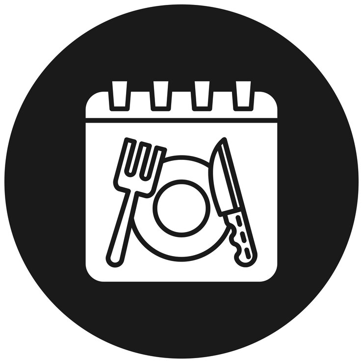 Vector el icono del vector de recordatorio se puede usar para el conjunto de iconos del restaurante