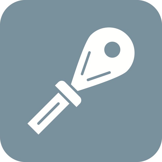 El icono del vector de recorte se puede utilizar para el conjunto de iconos de herramientas de electricista