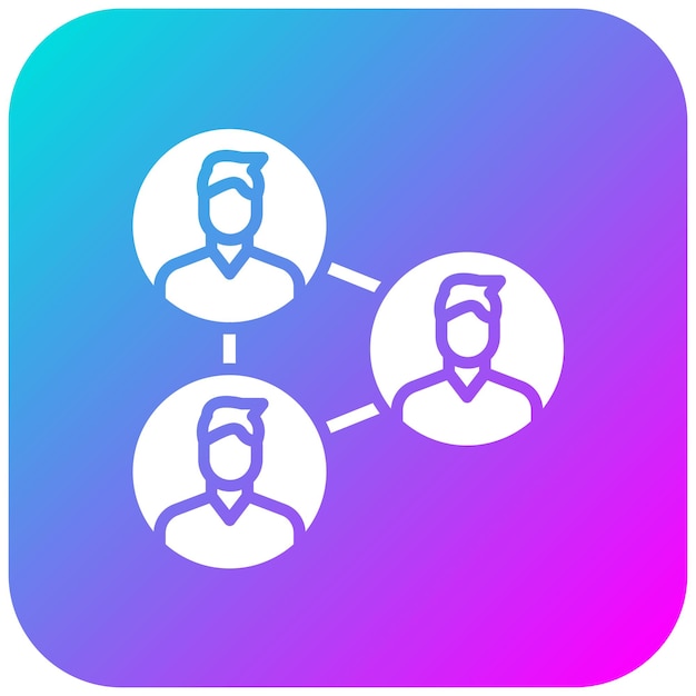 El icono del vector de red se puede utilizar para el conjunto de iconos de comunicaciones