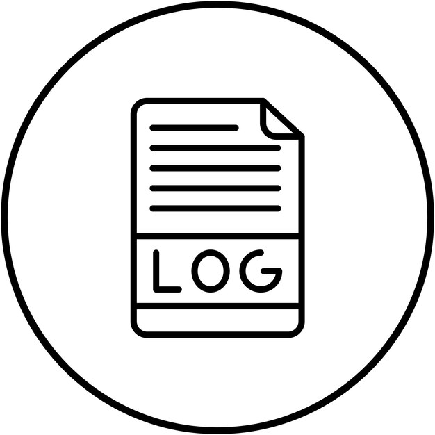 El icono del vector de registros se puede utilizar para el conjunto de iconos de programación informática