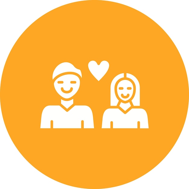 El icono del vector de relaciones se puede utilizar para el conjunto de iconos de habilidades para la vida