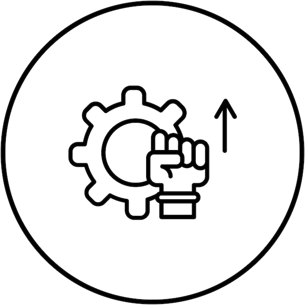 El icono del vector de resistencia se puede utilizar para el conjunto de iconos de quimioterapia