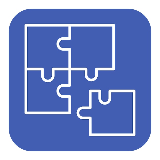 El icono del vector de resolución de problemas se puede utilizar para el conjunto de iconos de Derechos Humanos