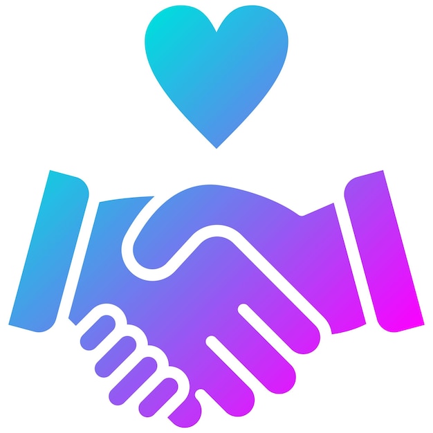 El icono del vector de respeto se puede usar para el conjunto de iconos de liderazgo