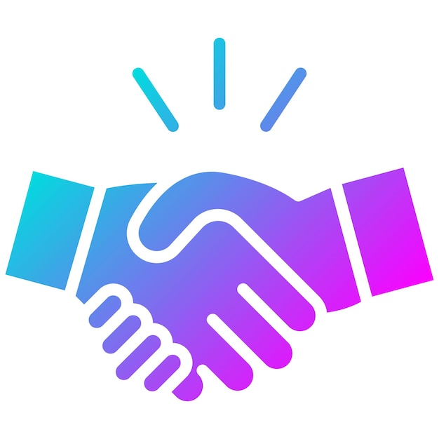 El icono del vector de respeto se puede usar para el conjunto de iconos de rasgos de personalidad