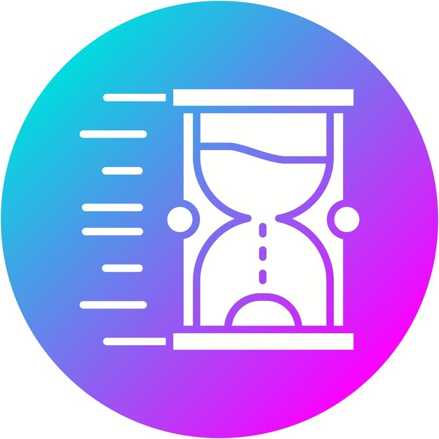 El icono del vector de respuesta rápida se puede utilizar para el conjunto de iconos de hora y fecha