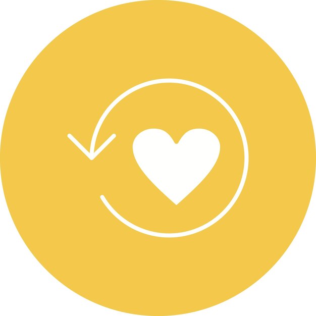 El icono del vector de restitución se puede utilizar para el conjunto de iconos de habilidades para la vida