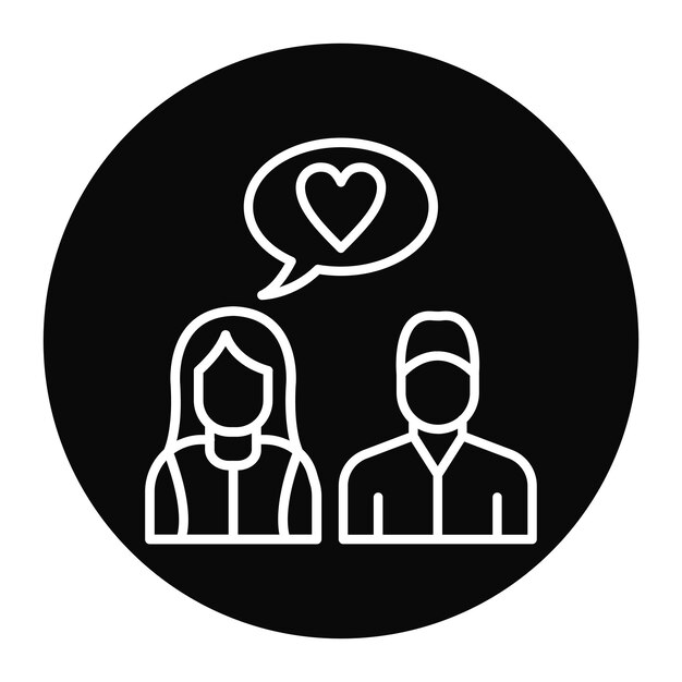 El icono del vector de retroalimentación de la familia se puede utilizar para el conjunto de iconos de feedback del cliente