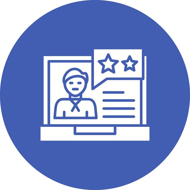 El icono del vector de retroalimentación se puede utilizar para el conjunto de iconos de comunicaciones