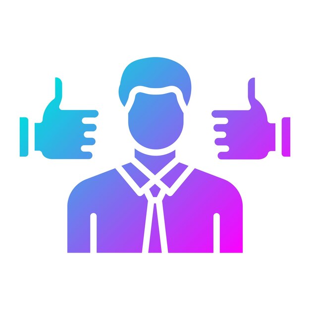 El icono del vector de retroalimentación se puede utilizar para el conjunto de iconos de formación empresarial