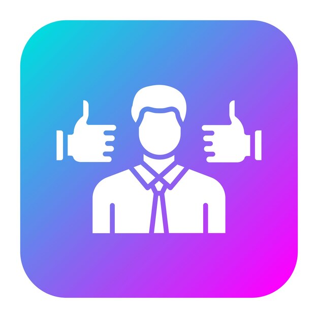 El icono del vector de retroalimentación se puede utilizar para el conjunto de iconos de formación empresarial