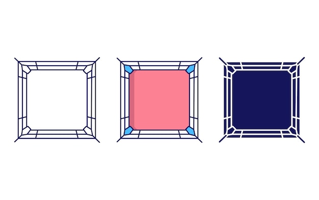 Icono de vector de ring de boxeo