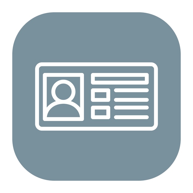 El icono del vector de robo de identidad se puede usar para el conjunto de iconos de prisión