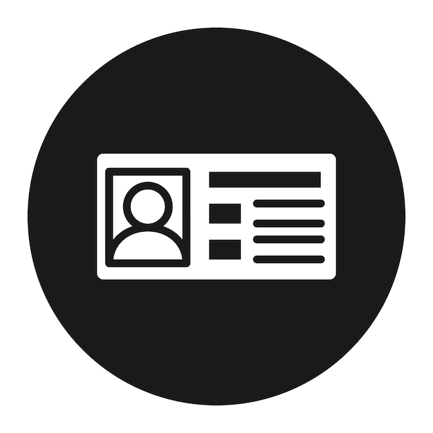 El icono del vector de robo de identidad se puede usar para el conjunto de iconos de prisión