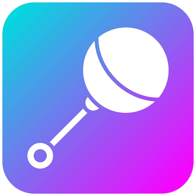 El icono del vector de ruido se puede usar para el conjunto de iconos del jardín de infantes