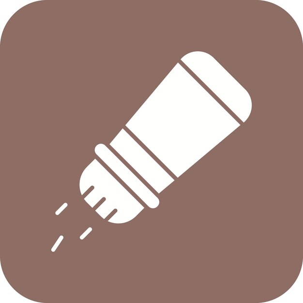 El icono del vector de sal se puede usar para el conjunto de iconos de la panadería