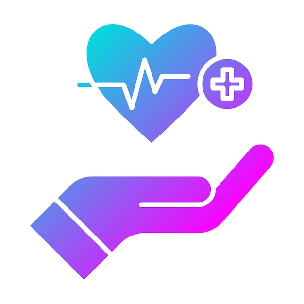 El icono del vector de salud se puede utilizar para el conjunto de iconos de la farmacia