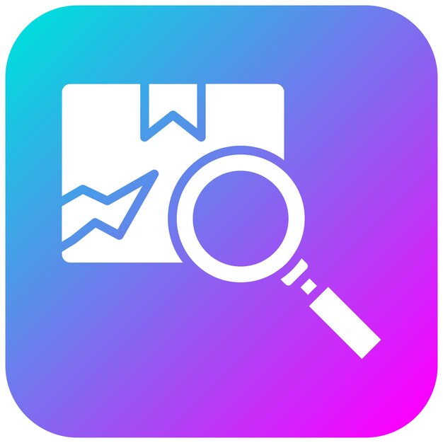 El icono del vector de seguimiento de defectos puede utilizarse para el conjunto de iconos de garantía de calidad