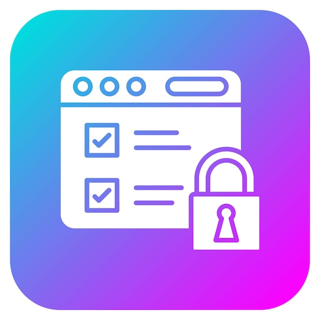 El icono del vector de seguridad del servidor se puede utilizar para el conjunto de iconos de protección y seguridad