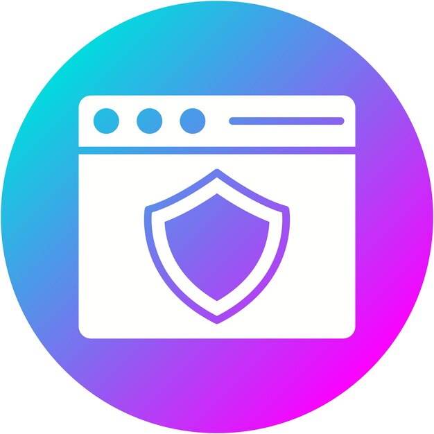 El icono del vector de seguridad del sitio puede utilizarse para el conjunto de iconos de gestión de riesgos